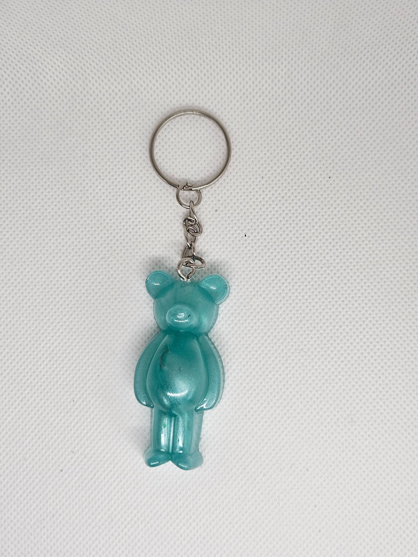 Teddybär-Schlüsselanhänger