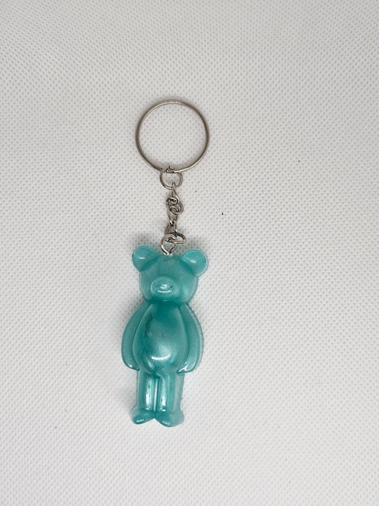 Teddybär-Schlüsselanhänger